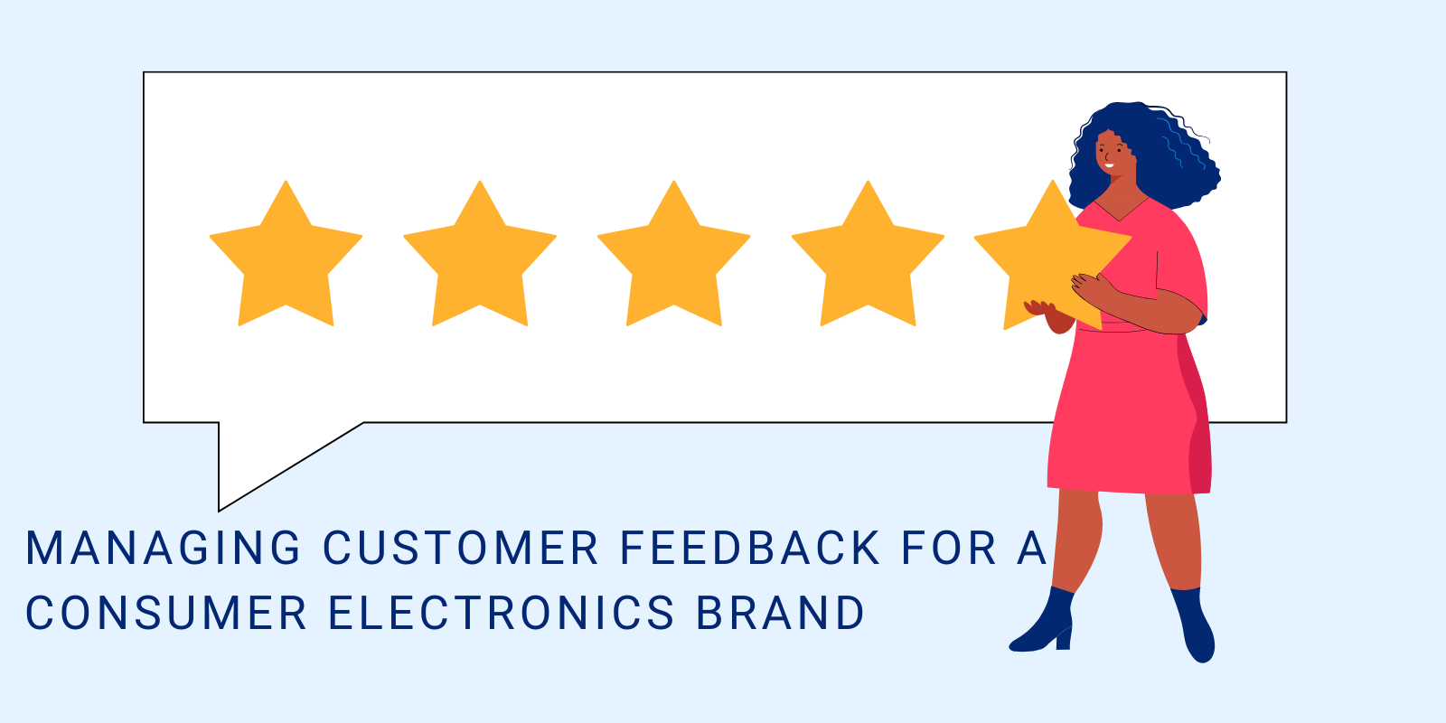 Managing Customer Feedback for a Consumer Electronics Brand