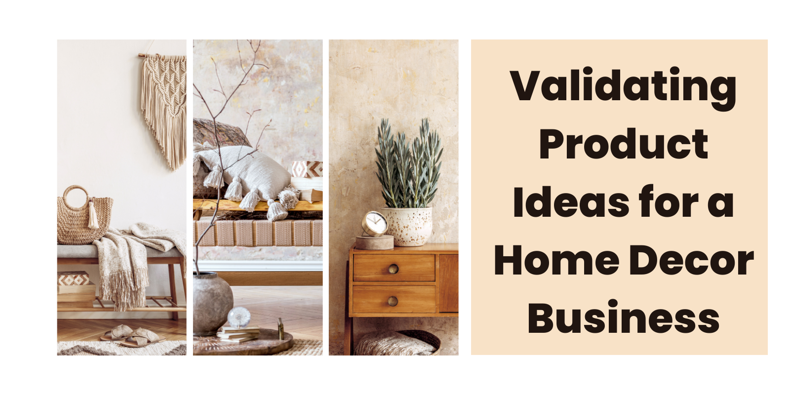 Validating Product Ideas for a Home Decor Business